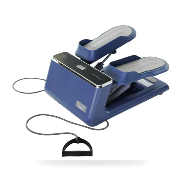 Stepper do ćwiczeń z licznikiem kroków 2w1 Fitness Corciano Niebieski STEP Schody